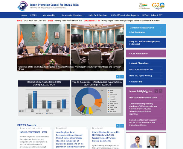 Export Promotion Council for EOUs & SEZs